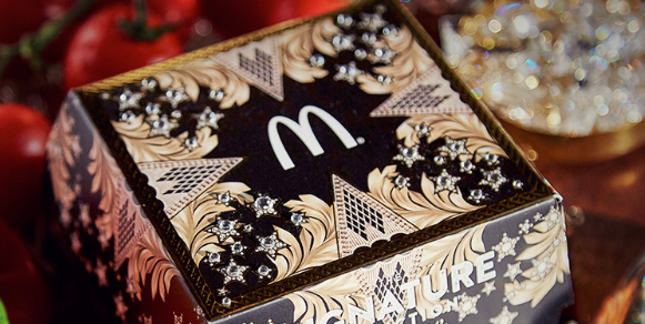 Julien Macdonald designs luxury burger box for McDonald's