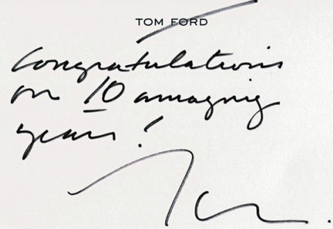 Tom Ford Note