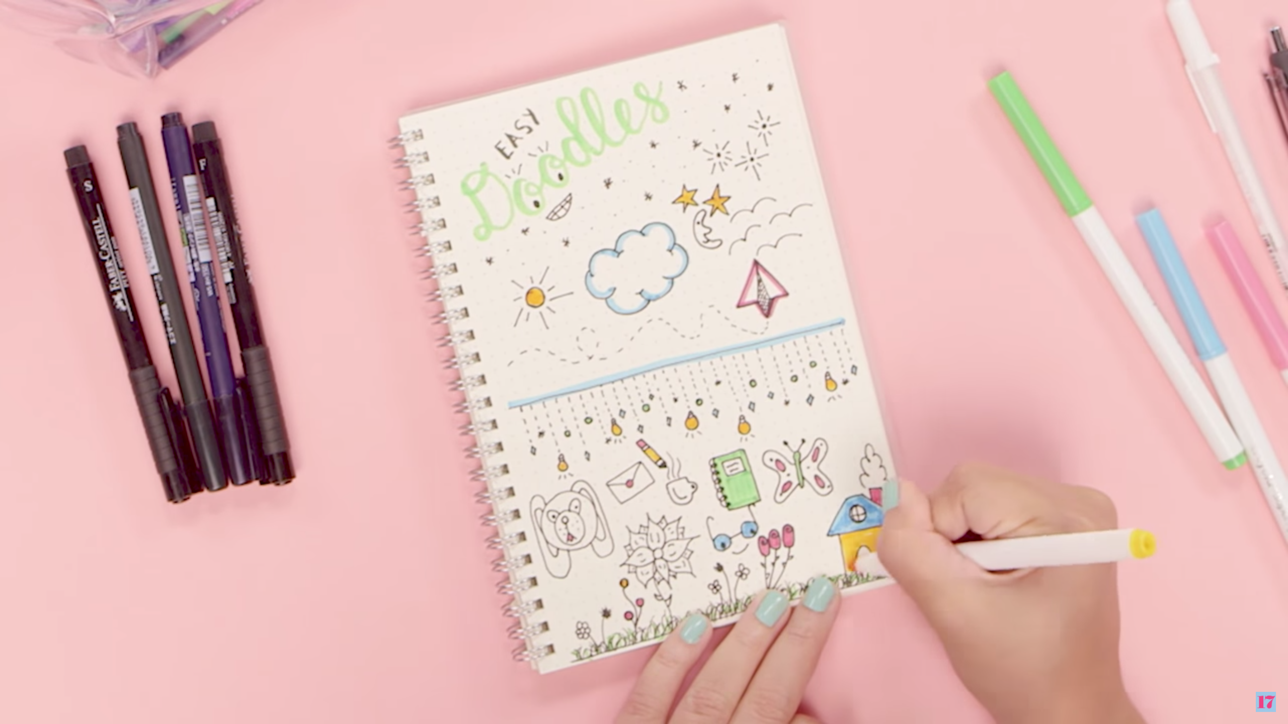 27 Easy Doodles to Draw in Your Bullet Journal if You Can't Draw