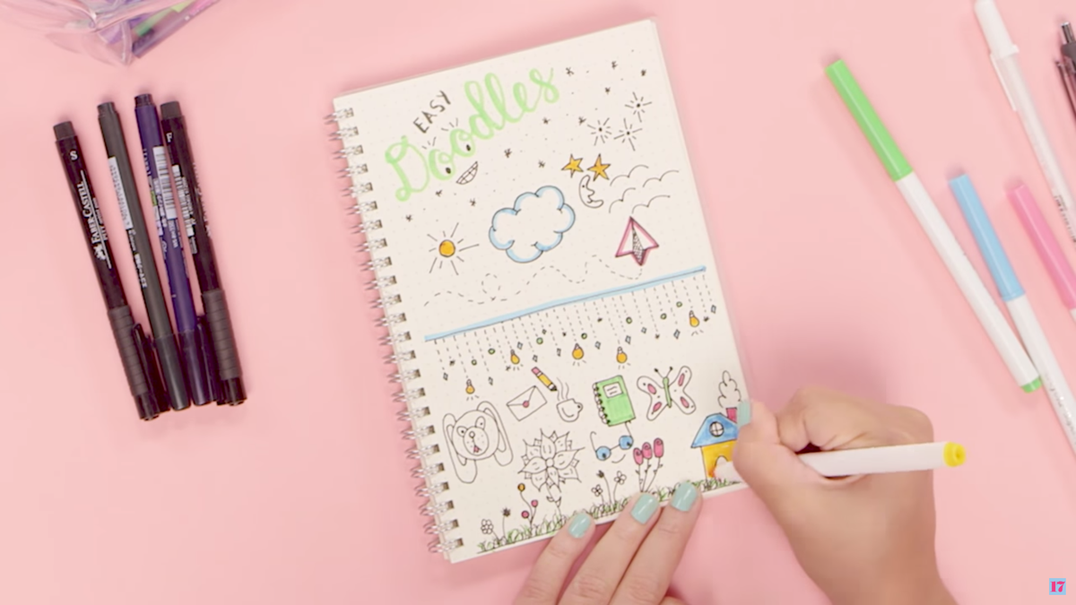 Bullet Journal Doodling - Make Drawing in Your Bullet Journal a