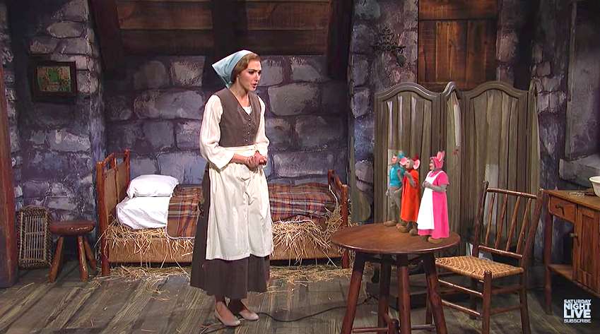 Gal Gadot Plays a Busted Cinderella Dealing With Jerk Mice in Hilarious  'SNL' Sketch