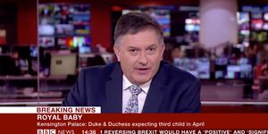 This BBC newsreader DGAF about the royal baby