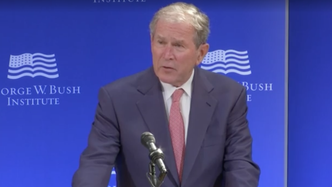 preview for George W. Bush Speaks About Prejudice and Bigotry