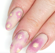 Nail, Nail polish, Finger, Nail care, Manicure, Pink, Cosmetics, Skin, Hand, Close-up, 