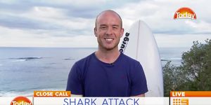 This doctor survived a shark attack in Australia after remembering something he saw online