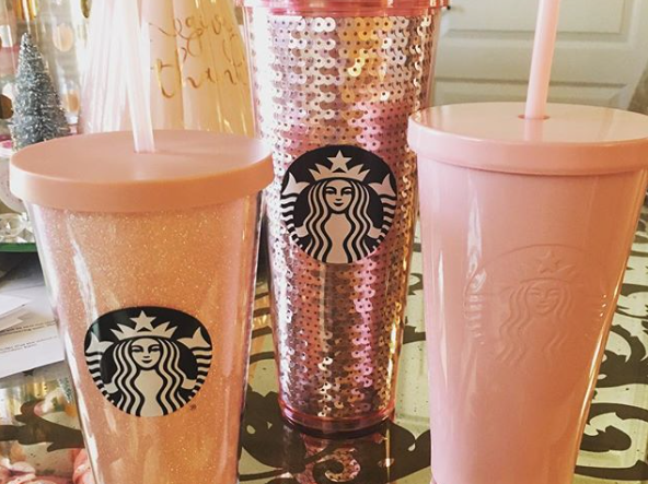 Gold Starbucks Tumbler popular