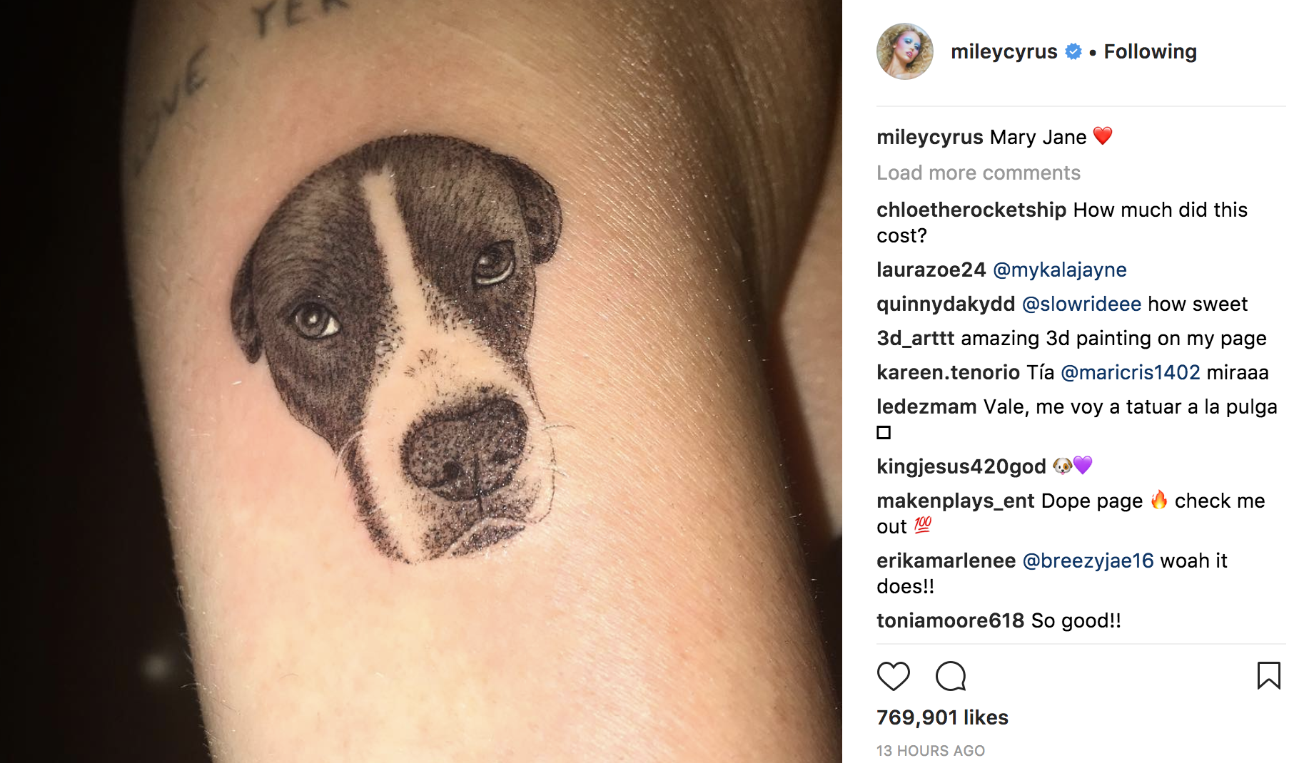 Dog Tattoo Ideas  Photos of Dog Tattoos