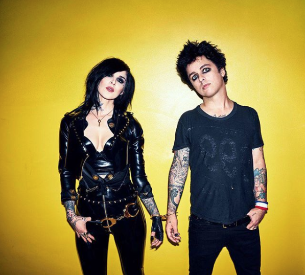 Kat Von D Beauty Teamed Up With Green Day's Billie Joe Armstrong
