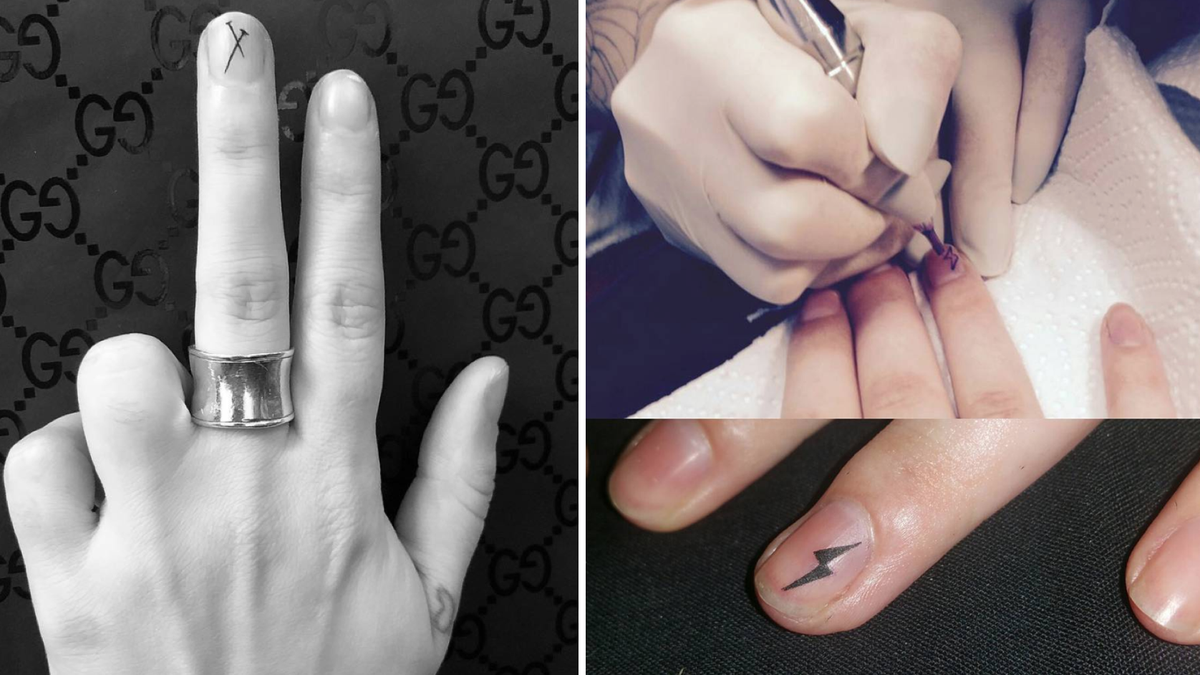 WTF? You Can Actually Get Tattoos On Your Fingernails