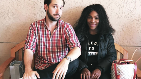 preview for Serena Williams and Alexis Ohanian have the cutest love story
