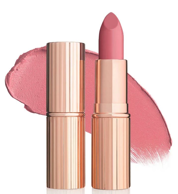 tea rose pink lipstick