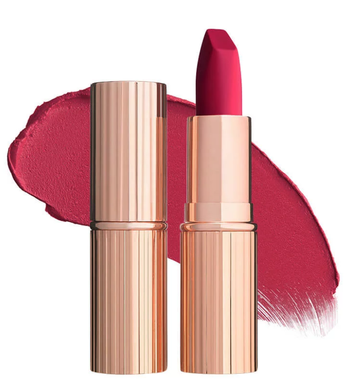 Lipstick, Pink, Cosmetics, Red, Beauty, Lip, Lip care, Magenta, Tints and shades, Material property, 