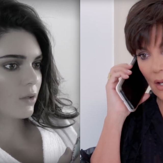 kris jenner may have revealed why kendall didn't walk in fashion week