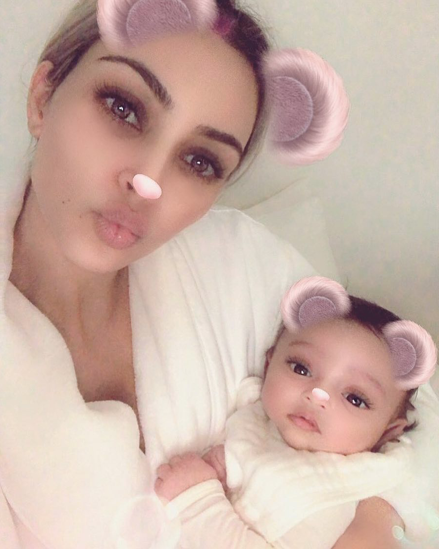 Kim Kardashian Posts First Photo Of Chicago West