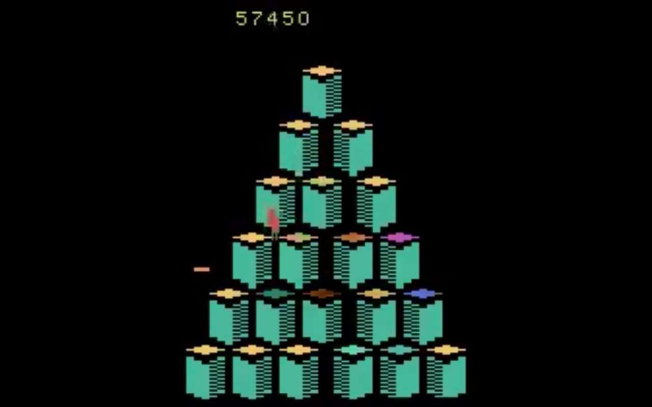 Qbert atari clearance