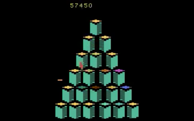 Qbert atari sales