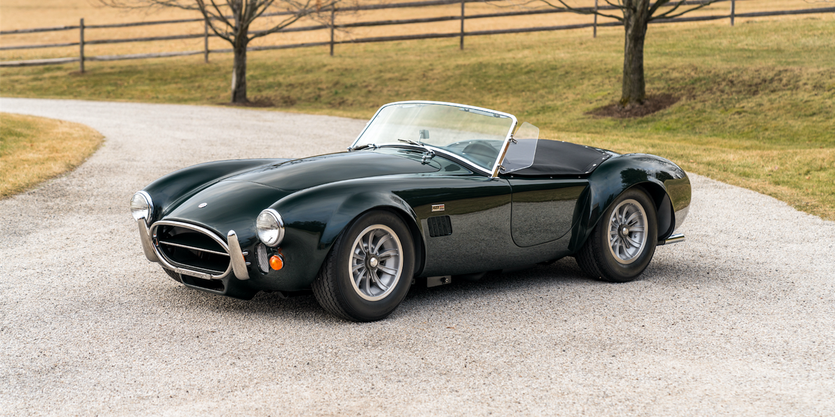 This Restored Dark Green 427 Shelby Cobra Is Arguably the Perfect Spec