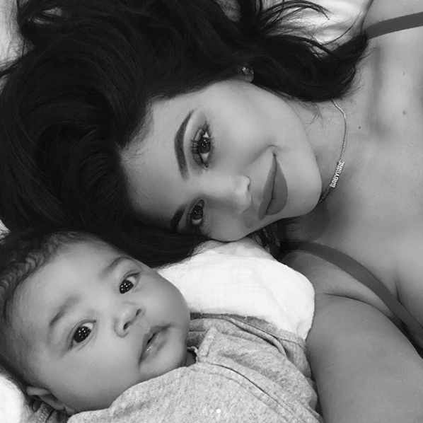 Kylie Jenner Shares Pic Of Stormi Webster Rocking A $12,000 Hermès