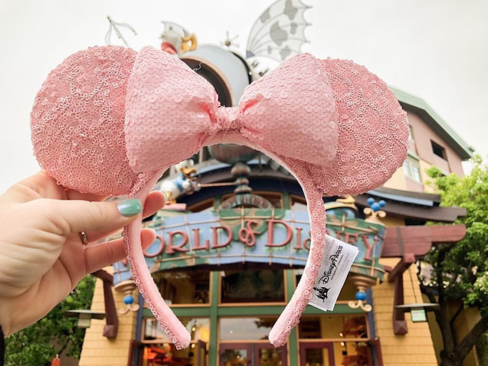 Baby pink sales minnie ears