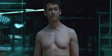Barechested, Chest, Muscle, Chin, Abdomen, Trunk, Arm, Human body, Jaw, Flesh, 