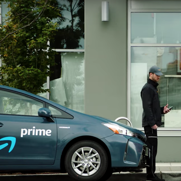 Amazon in-car delivery