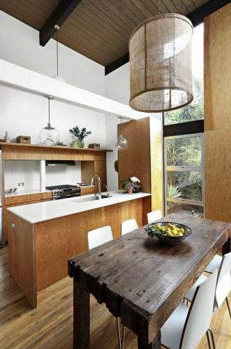 Countertop, Room, Furniture, Kitchen, Interior design, Property, Cabinetry, Building, Ceiling, House, 