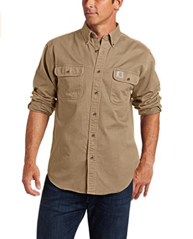 Carhartt short sleeve store twill work shirt