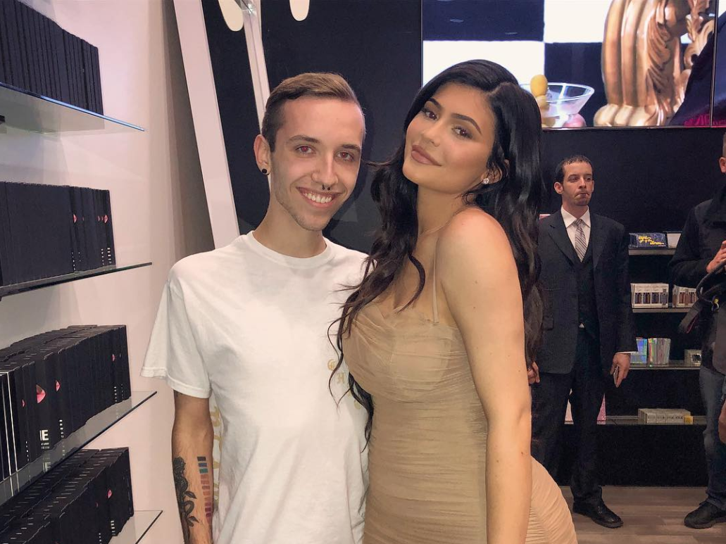 Kylie Jenner Gifted a Fan With a Louis Vuitton Backpack, Because