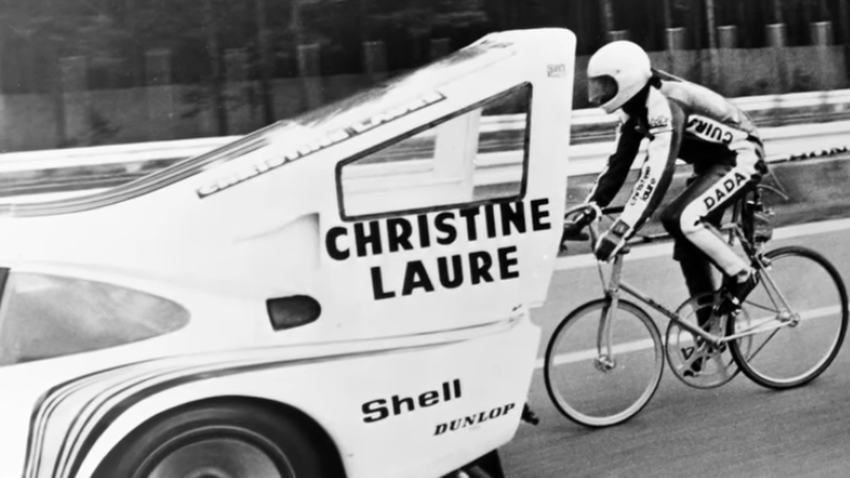 A Porsche 935 Was Once Used for a Bicycle Speed-Record Attempt