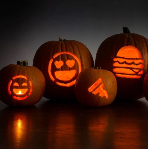 Jack-o'-lantern, Calabaza, Orange, Pumpkin, trick-or-treat, Carving, Fruit, Vegetable, Lighting, Winter squash, 