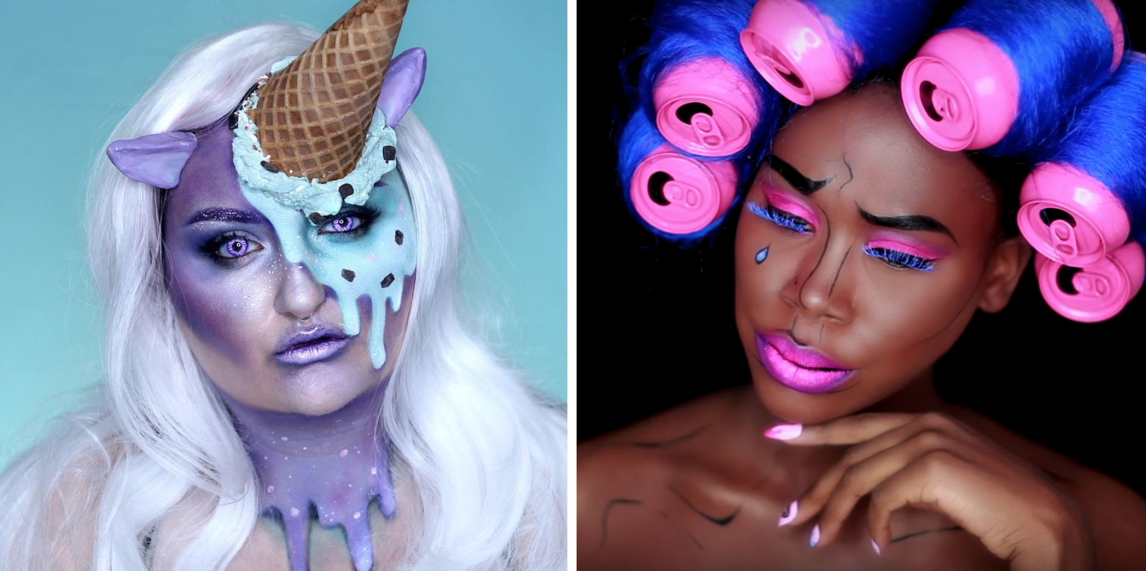 mermaid costume makeup ideas