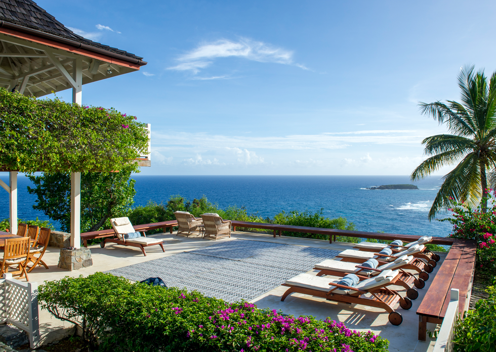 Property, Resort, Vacation, Real estate, Building, House, Azure, Tropics, Villa, Sea, 