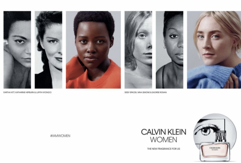 Lupita Nyong'o and Saoirse Ronan Star in Calvin Klein Woman Perfume Ad -  New Calvin Klein Woman Perfume Review