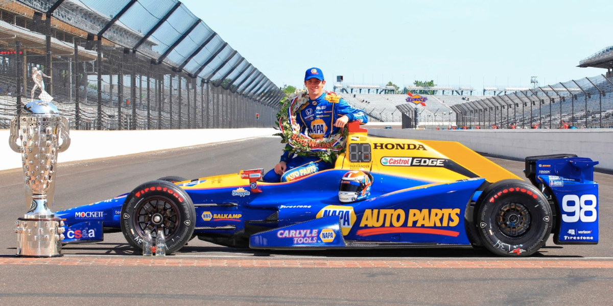 The Car that Won the 100th Indy 500 Is for Sale