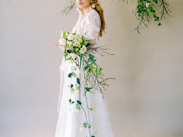 Wedding dress, White, Dress, Clothing, Gown, Bridal clothing, Bride, Floral design, Flower Arranging, Floristry, 