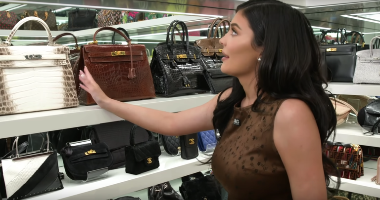 Kylie Jenner Just Shared a Tour of Her Jaw-Dropping Purse Closet