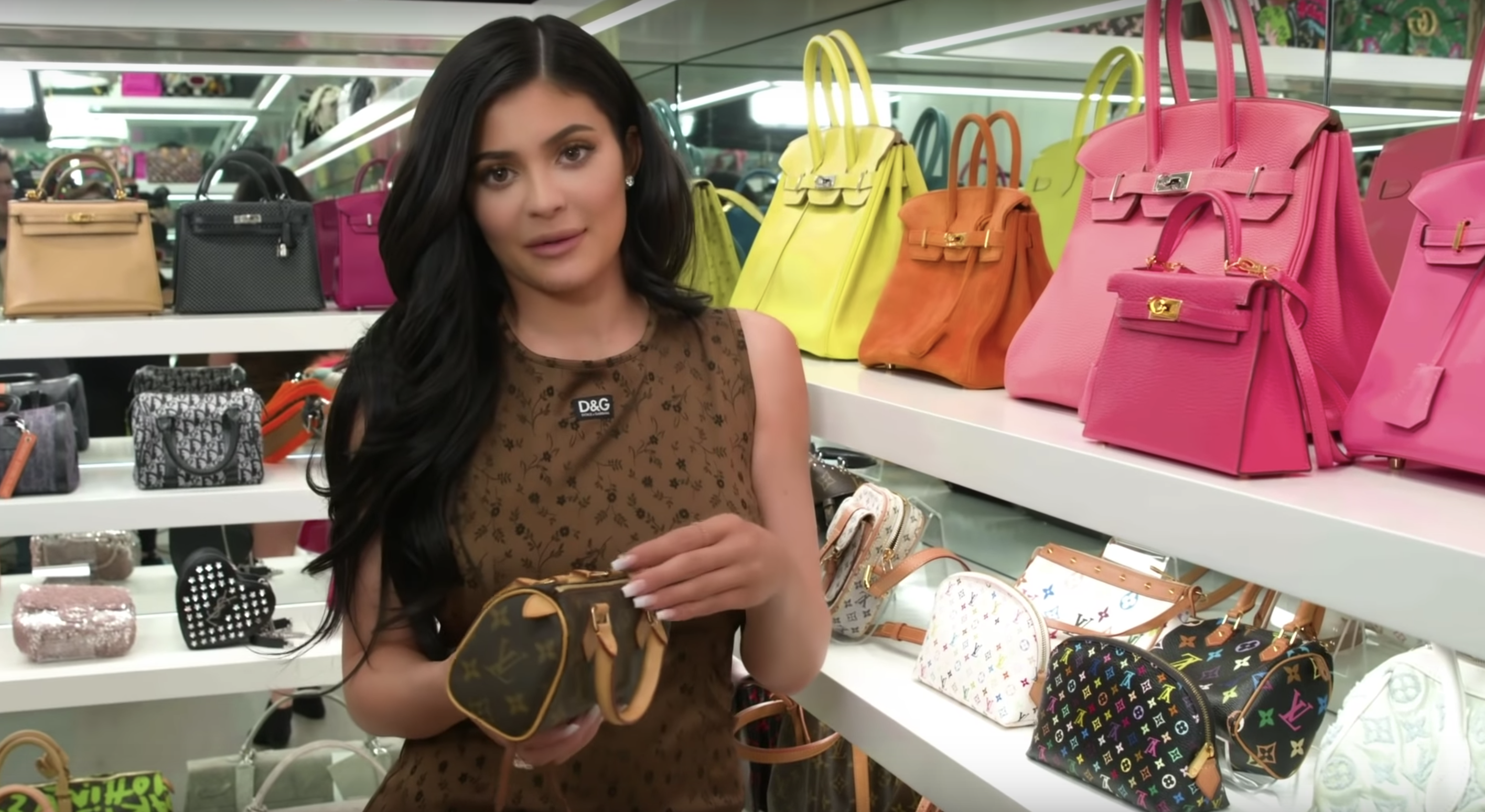 Kylie Jenner: My Purse Closet Tour 