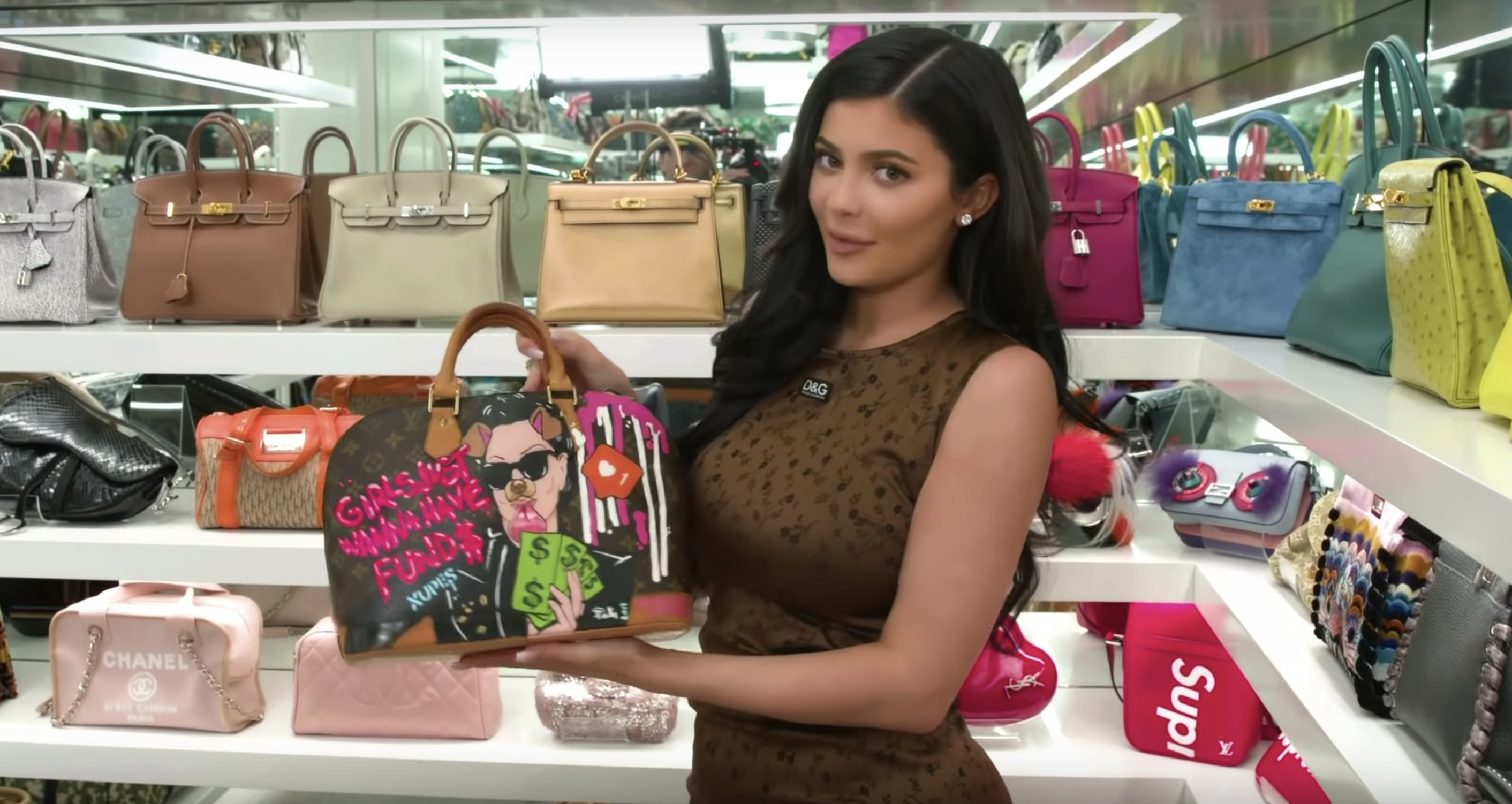 We can't stop thinking about Kim Kardashian's vintage Chanel vanity ba... |  TikTok