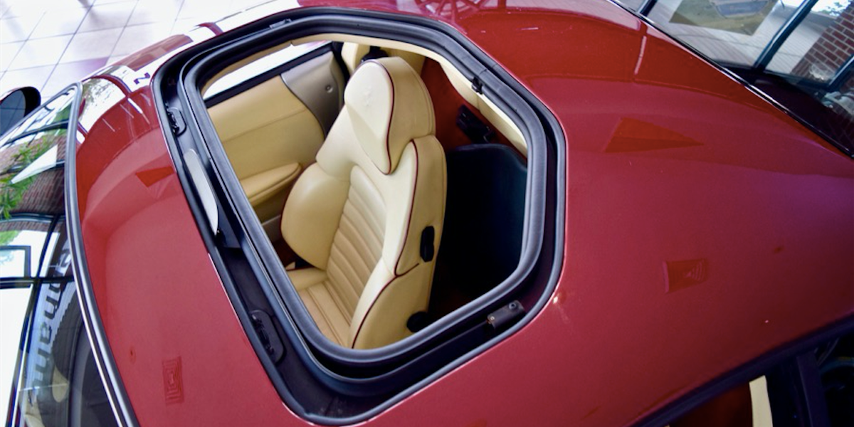 The Rarest Ferrari 360 Modena Has a Pop Out Sunroof