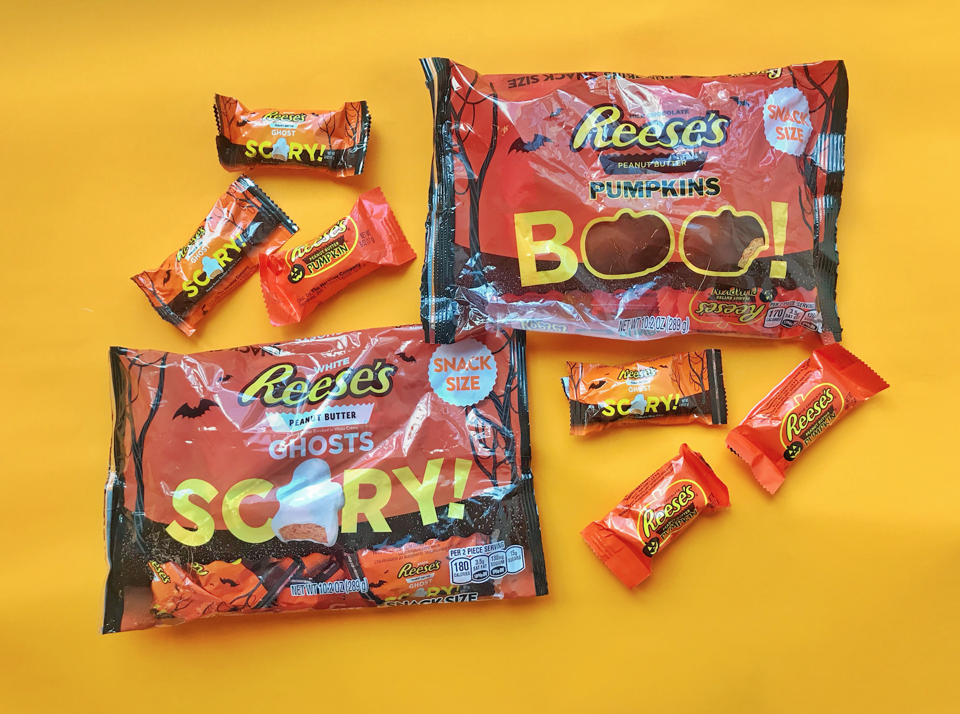 Reese's Pumpkin And Ghost-Shaped Chocolates Are Officially Back