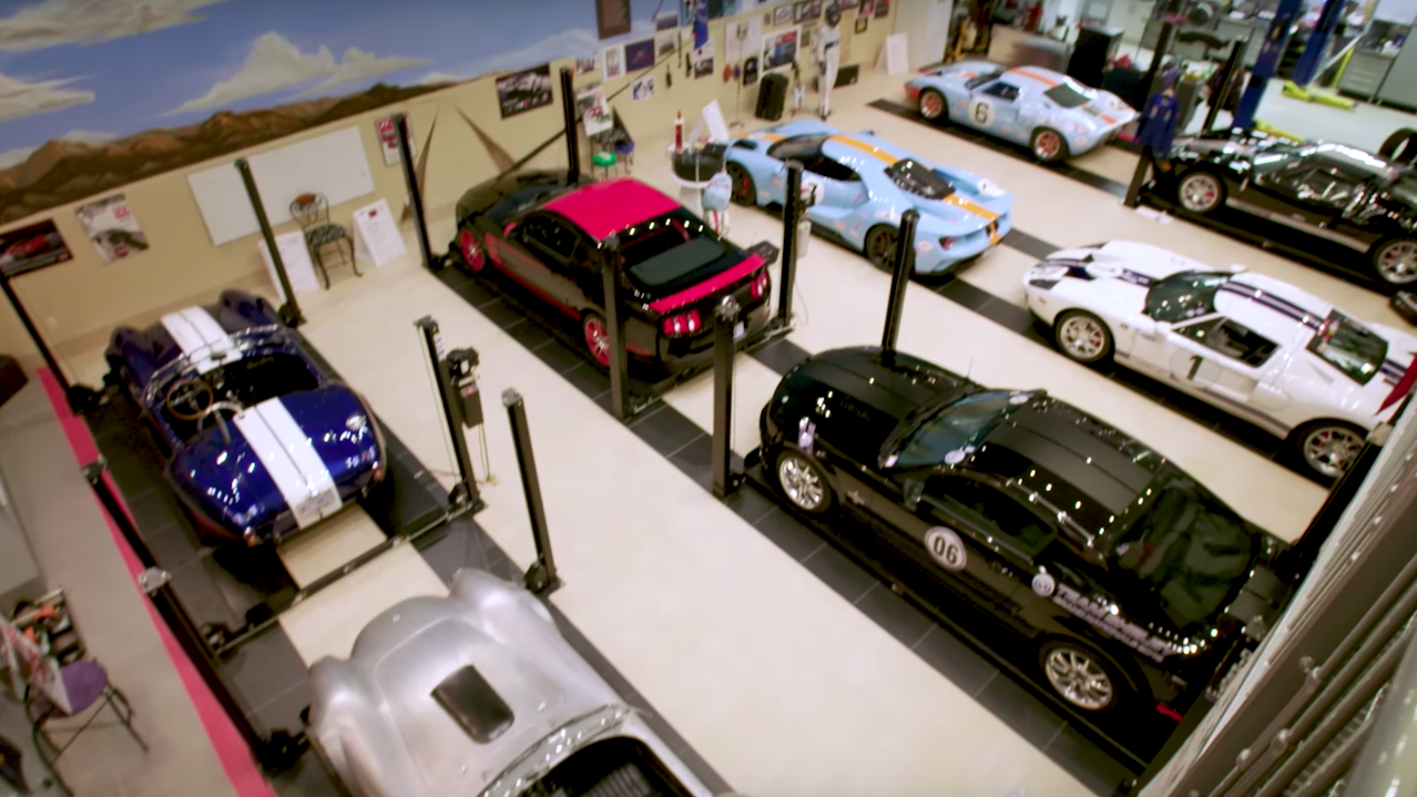 ultimate supercar garage