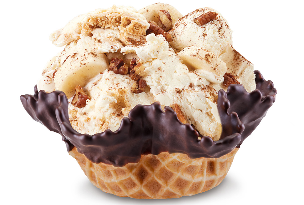 Cold Stone Creamery Now Makes Banana Bread Batter Ice Cream