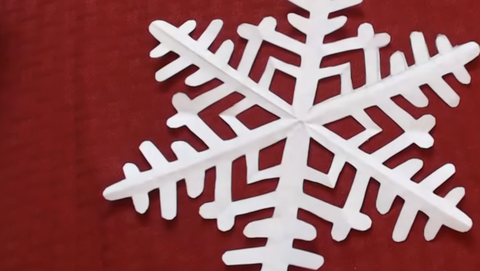 Snowflake, Font, Christmas ornament, 