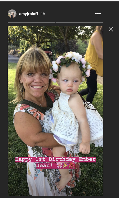 Amy Roloff and Ember Jean Roloff