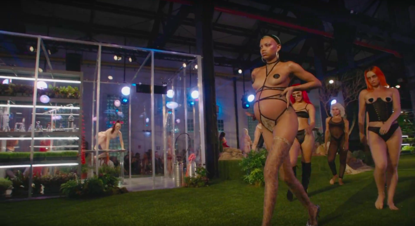 Slick Woods Went into Labor At Rihanna's Savage x Fenty Show
