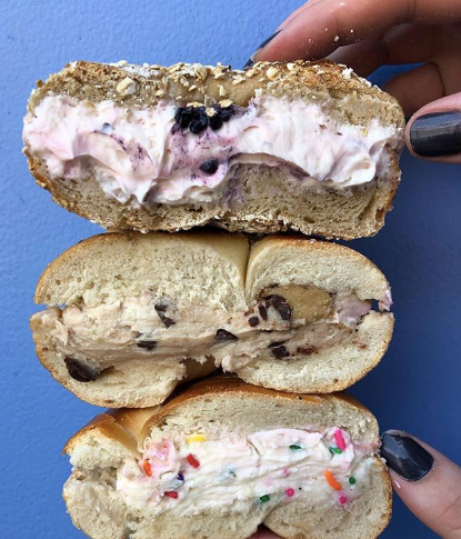 Food, Dish, Cuisine, Ingredient, Baked goods, Dessert, Bagel, Snack, Recipe, Produce, 