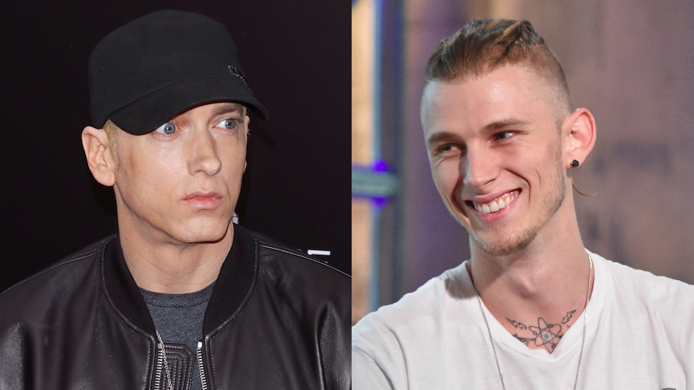 Eminem and Machine Gun Kelly's Feud Timeline - Is Eminem's Feud with  Machine Gun Kelly Fake?