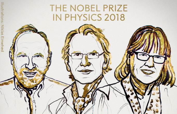 nobel prize physics 2018