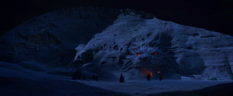 Geological phenomenon, Snow, Ice, Darkness, Ice cave, Winter, Freezing, Glacial landform, Night, Formation, 