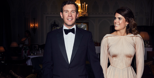 Princess Eugenie s Second Royal Wedding Dress by Zac Posen Princess Eugenie Reception Dress